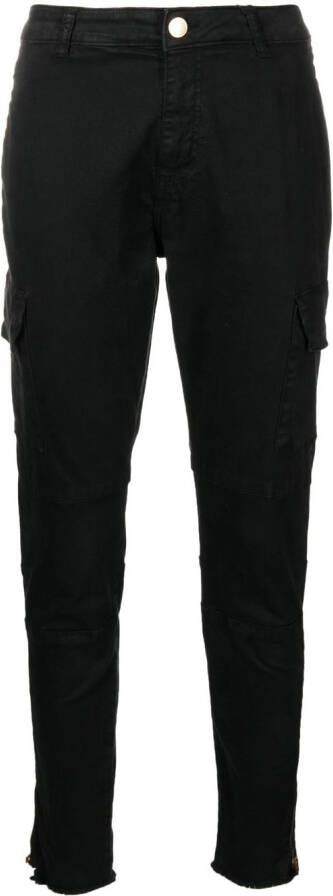 Alpha Industries High waist jeans Zwart