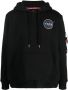 Alpha Industries Hoodie met grafische print Zwart - Thumbnail 1