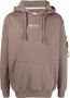 Alpha Industries Hoodie met geborduurd logo Bruin - Thumbnail 1