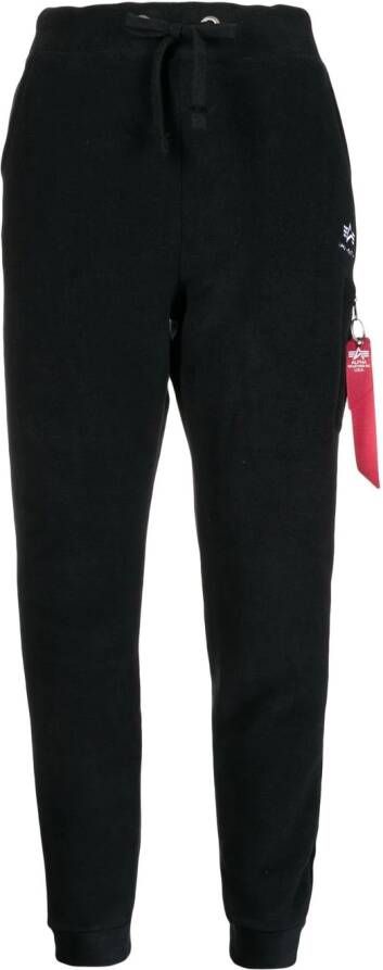 Alpha Industries Trainingsbroek met trekkoordtaille Zwart