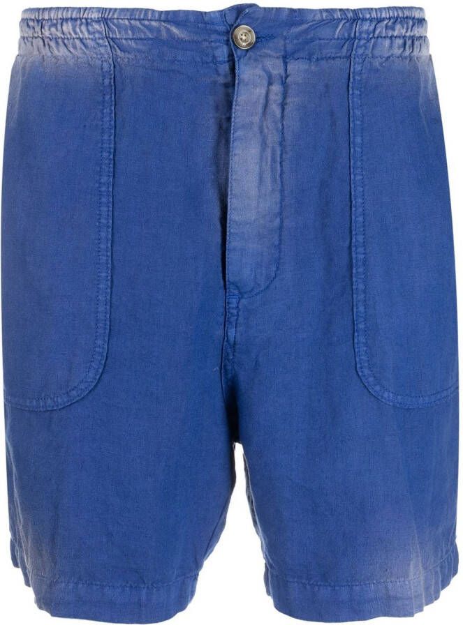 Altea Elastische broek Blauw