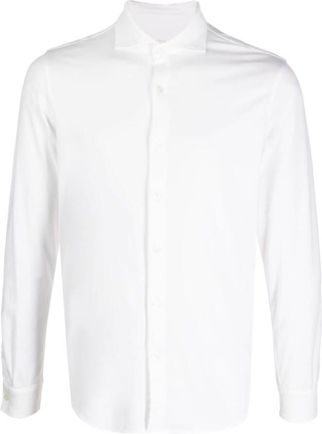 Altea Overhemd van stretchkatoen Wit