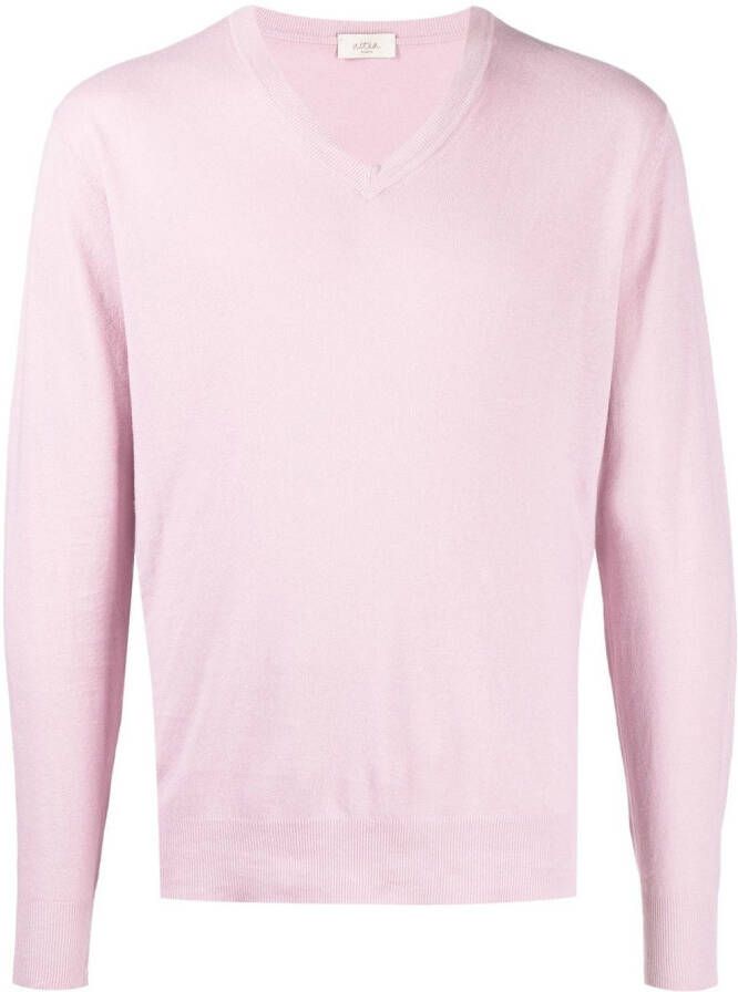 Altea Trui met V-hals Roze