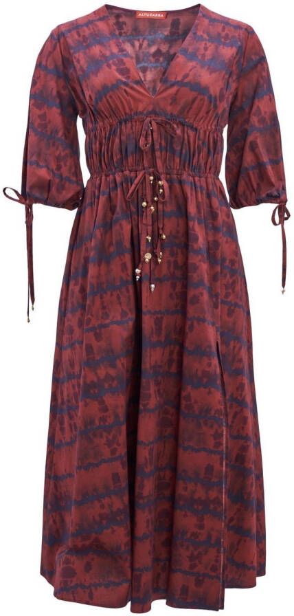 Altuzarra Maxi-jurk met tie-dye Rood