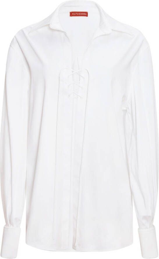 Altuzarra T-shirt met lange mouwen Wit