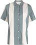 Alysi Gestreept shirt Blauw - Thumbnail 1