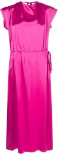 Alysi Maxi-jurk met V-rug Roze
