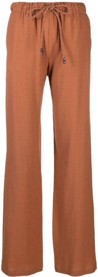 Alysi Straight broek Bruin