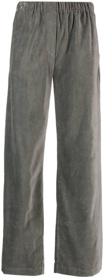 Alysi Straight broek Grijs