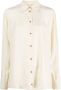 Alysi Zijden blouse Beige - Thumbnail 1