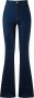 Amapô high waisted cropped jeans Blauw - Thumbnail 1