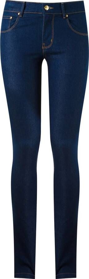 Amapô skinny jeans met vijf zakken Blauw