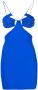 Amazuìn Mini-jurk verfraaid met kristallen Blauw - Thumbnail 1