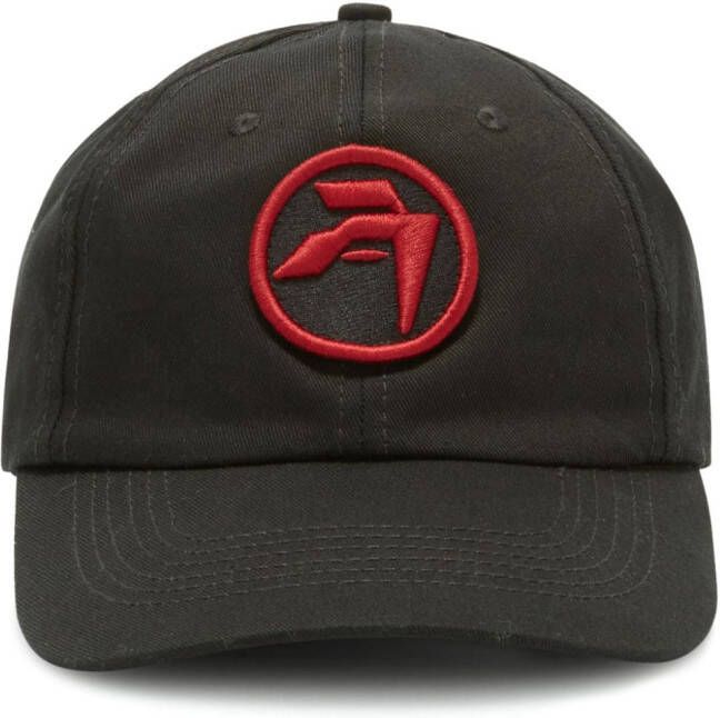 AMBUSH Honkbalpet met geborduurd logo Zwart