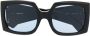 AMBUSH Fhonix zonnebril met oversized montuur Zwart - Thumbnail 1