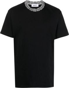 AMBUSH Geribbeld T-shirt Zwart