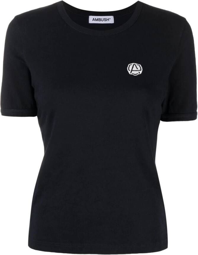 AMBUSH Getailleerd T-shirt Zwart