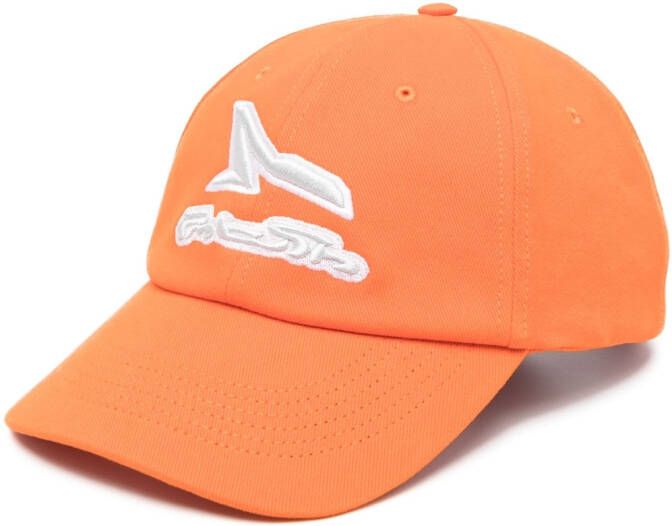 AMBUSH Honkbalpet met geborduurd logo Oranje