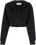 AMBUSH Hoodie met geborduurd logo Zwart - Thumbnail 1