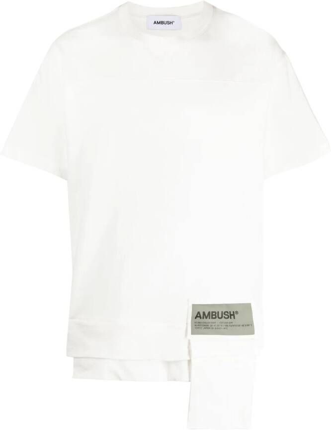 AMBUSH Jersey T-shirt Wit