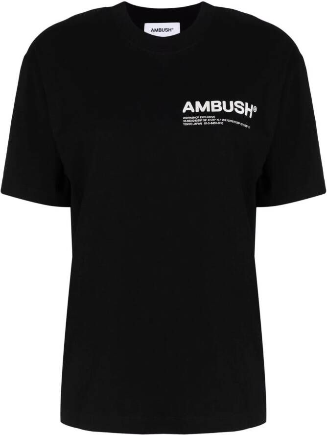 AMBUSH Jersey T-shirt Zwart