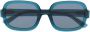 AMBUSH Mylz zonnebril met oversized montuur Blauw - Thumbnail 1