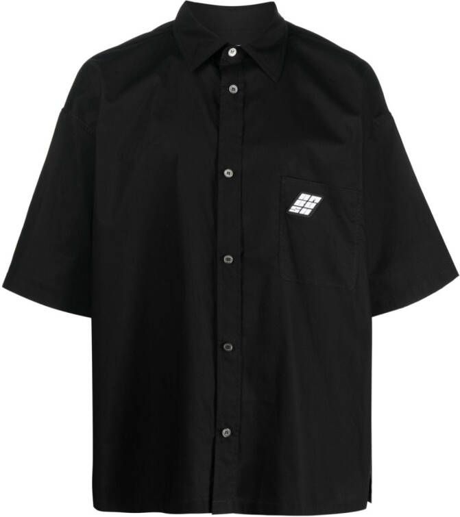 AMBUSH Shirt met logopatch Zwart