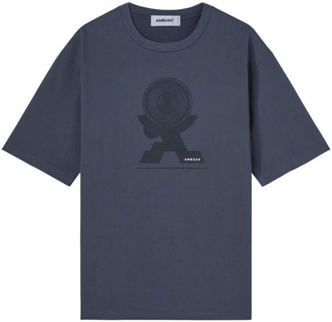 AMBUSH T-shirt met print Grijs