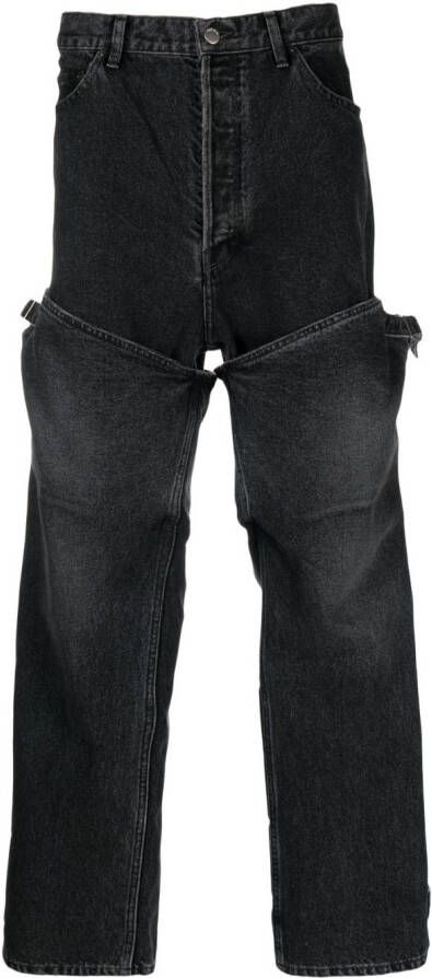 AMBUSH Straight jeans Zwart