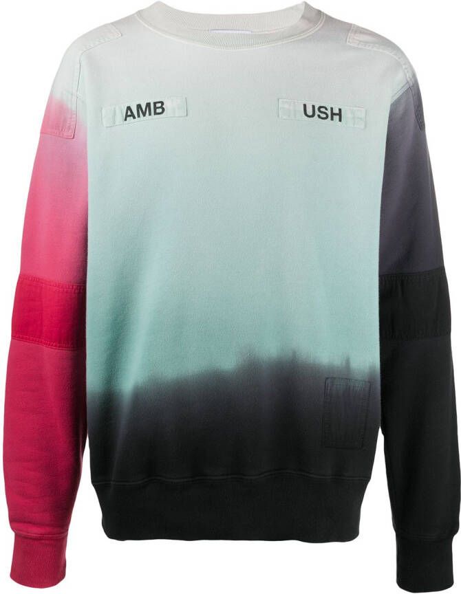 AMBUSH Sweater met logopatch Groen