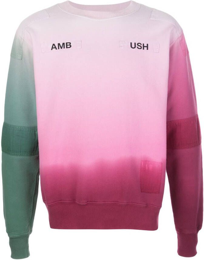 AMBUSH Sweater met logoprint Roze
