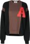 AMBUSH Sweater met patchwork Zwart - Thumbnail 1