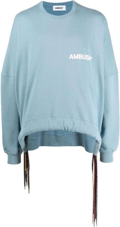 AMBUSH Sweater met ronde hals Blauw