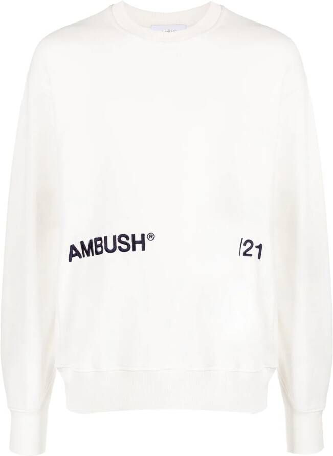 AMBUSH Sweater met logoprint Wit