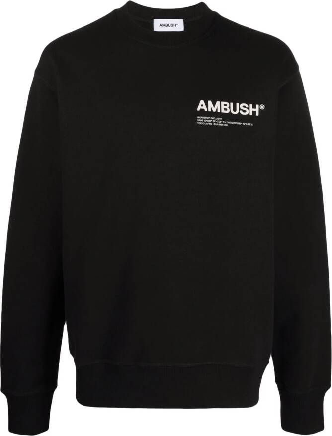 AMBUSH Sweater met ronde hals Zwart