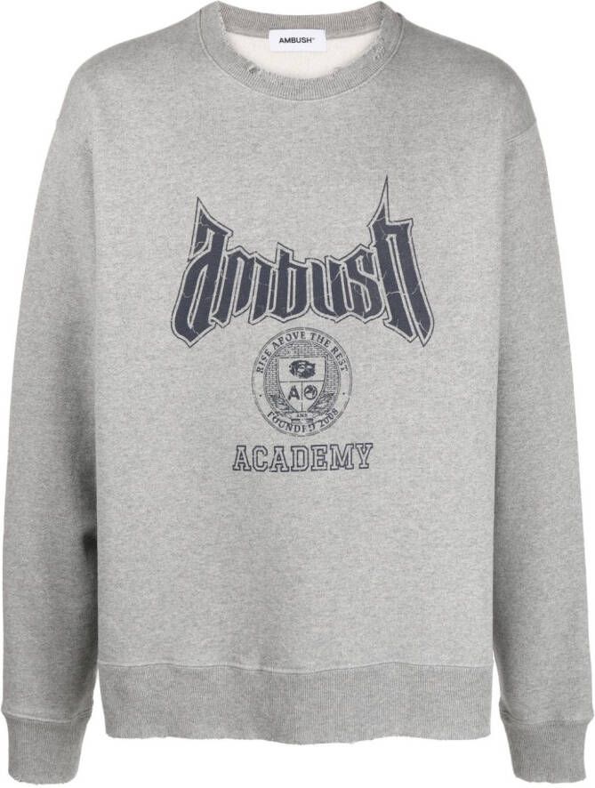 AMBUSH Sweater van katoenmix Grijs