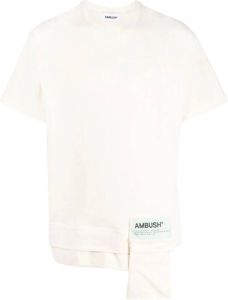 AMBUSH T-shirt met gelaagde afwerking Wit
