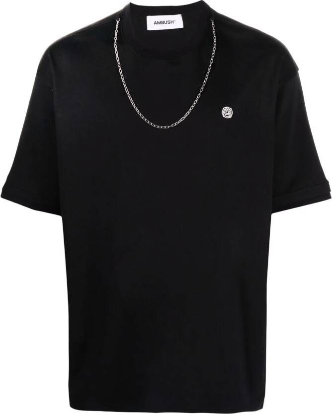 AMBUSH T-shirt met kraag Zwart