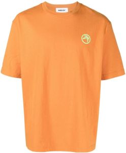 AMBUSH T-shirt met logoprint Oranje
