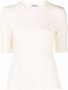 AMBUSH T-shirt met monogram Beige - Thumbnail 1