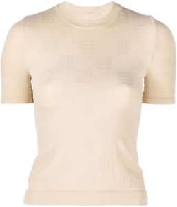 AMBUSH T-shirt met ronde hals Beige