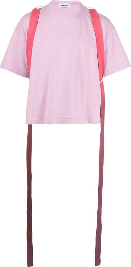 AMBUSH T-shirt met ronde hals Roze