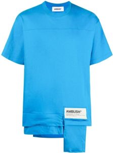 AMBUSH T-shirt met zak Blauw