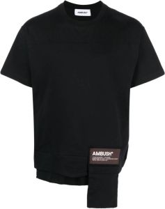 AMBUSH T-shirt met zak Zwart