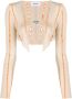 AMBUSH Vest met contrasterende afwerking Beige - Thumbnail 1
