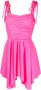 Amen Asymmetrische mini-jurk Roze - Thumbnail 1