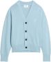 AMI Paris Vest met logo Blauw - Thumbnail 1