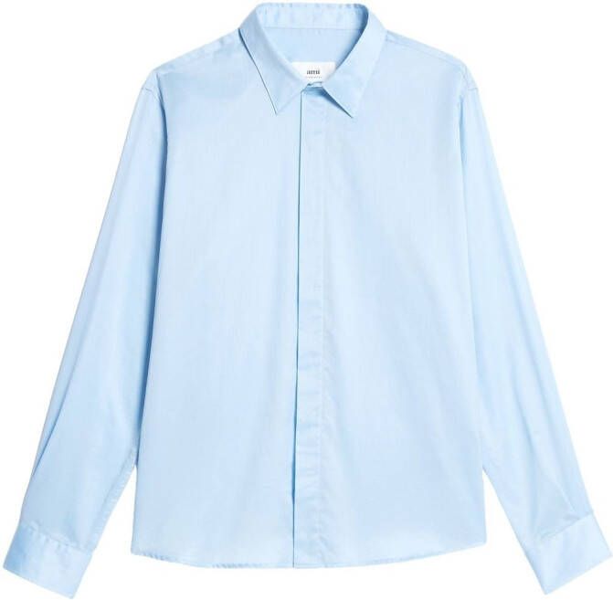 AMI Paris Button-up overhemd Blauw