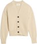 AMI Paris Button-up vest Beige - Thumbnail 1