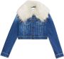 AMI Paris Denim jack Blauw - Thumbnail 1